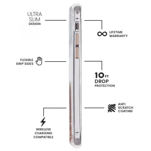 iPhone 11pro. 5.8 Gold waterfall case. - Picture 3 of 4